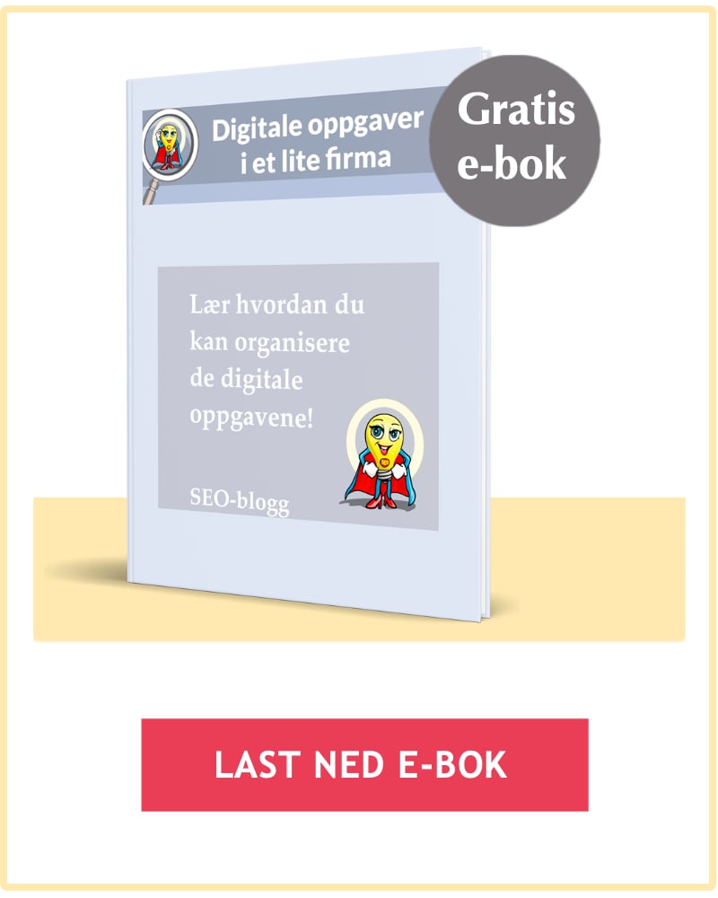 Et banner du kan trykke for å laste ned en gratis e-publikasjon: "Lær hvordan du kan organisere de digitale oppgavene"
