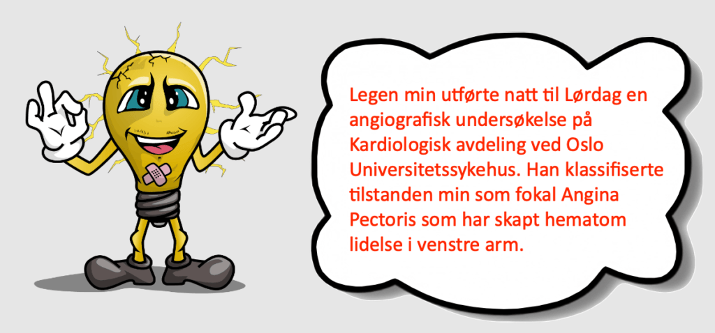 Tegneseriefigur som prater om løst og fast.